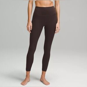 Lulu Align 25” Leggings in Espresso